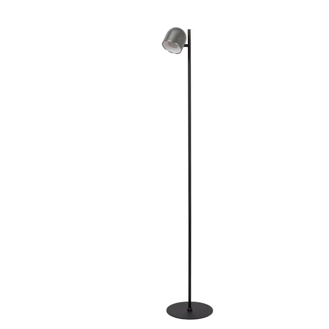 SKANSKA RECH - Rechargeable Floor lamp Indoor/Outdoor - Battery pack - Ø 23 cm - LED Dim. - CCT - 1x3W 3000K/6000K - IP44 - Grey iron - 03749/03/15