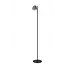 SKANSKA RECH - Lampadaire Rechargeable Intérieur/Extérieur - Batterie/Piles - Ø 23 cm - LED Dim. - CCT - 1x3W 3000K/6000K - IP44 - Fer gris - 03749/03/15