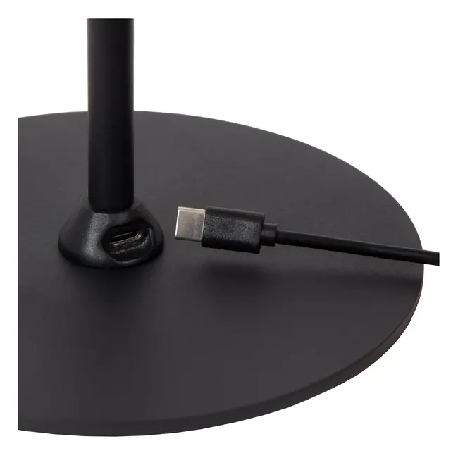 SKANSKA RECH - Oplaadbare Bureaulamp Binnen/Buiten - Accu/Batterij - LED Dimb. - CCT - 1x3W 3000K/6000K - IP44 - Koffie - 03649/03/96