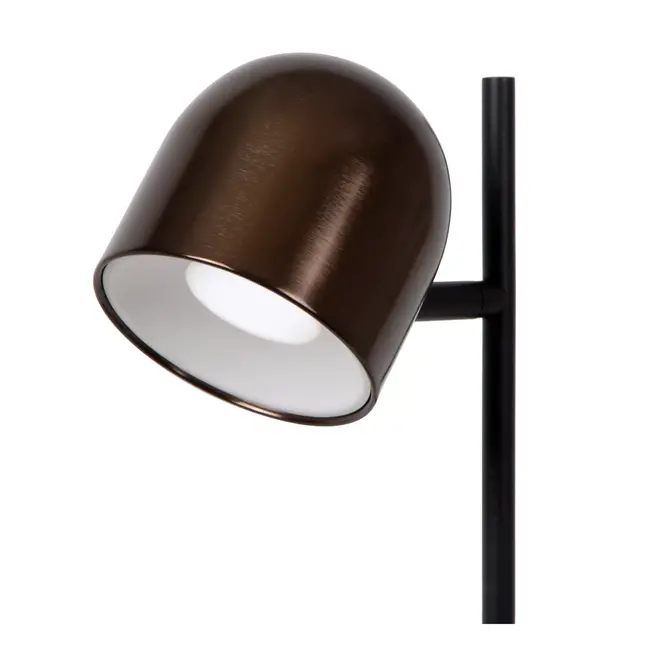 SKANSKA RECH - Rechargeable Desk lamp Indoor/Outdoor - Battery pack - LED Dim. - CCT - 1x3W 3000K/6000K - IP44 - Coffee - 03649/03/96