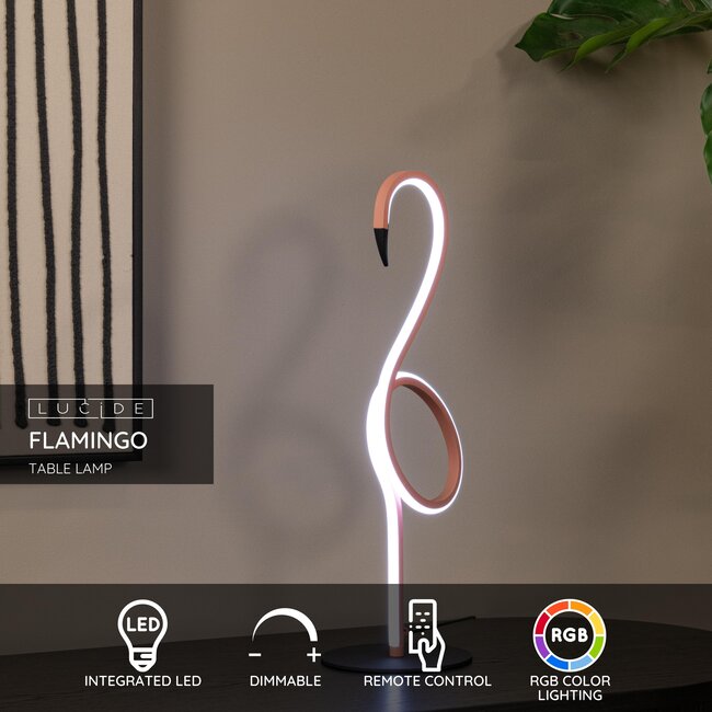FLAMINGO - Table lamp - LED Dim. - Rgb - Pink - 05545/06/66