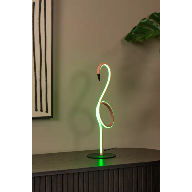 FLAMINGO - Lampe de table - LED Dim. - Rvb - Rose - 05545/06/66