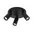 RITMO - Spot plafond - Ø 18 cm - 3xGU10 (MR11) - Noir - 09942/13/30