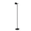 GIAN - Lampadaire - LED Dim. - 1x9W 2700K - Noir - 44717/08/30