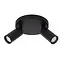 RITMO - Plafondspot - Ø 15 cm - 2xGU10 (MR11) - Zwart - 09942/12/30
