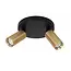 RITMO - Ceiling spotlight - Ø 15 cm - 2xGU10 (MR11) - Matt Gold / Brass - 09942/12/02