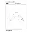 RITMO - Spot plafond - Ø 15 cm - 2xGU10 (MR11) - Café - 09942/12/97