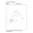 RITMO - Spot plafond - Ø 10 cm - 1xGU10 (MR11) - Noir - 09942/01/30