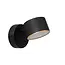 GIAN - Wandlamp - LED Dimb. - 1x9W 2700K - Zwart - 44217/08/30