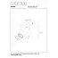 RITMO - Ceiling spotlight - Ø 10 cm - 1xGU10 (MR11) - Matt Gold / Brass - 09942/01/02