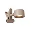 JOLAN - Oplaadbare Bureaulamp - Accu/Batterij - LED Dim to warm - 1x3,5W 2700K/5700K - Taupe - 46619/03/41