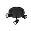 KIANTI - Spot plafond - Ø 21 cm - 3xGU10 - Noir - 53901/13/30