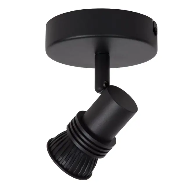 KIANTI - Wall spotlight / Wall light - Ø 10 cm - 1xGU10 - Black - 53901/01/30