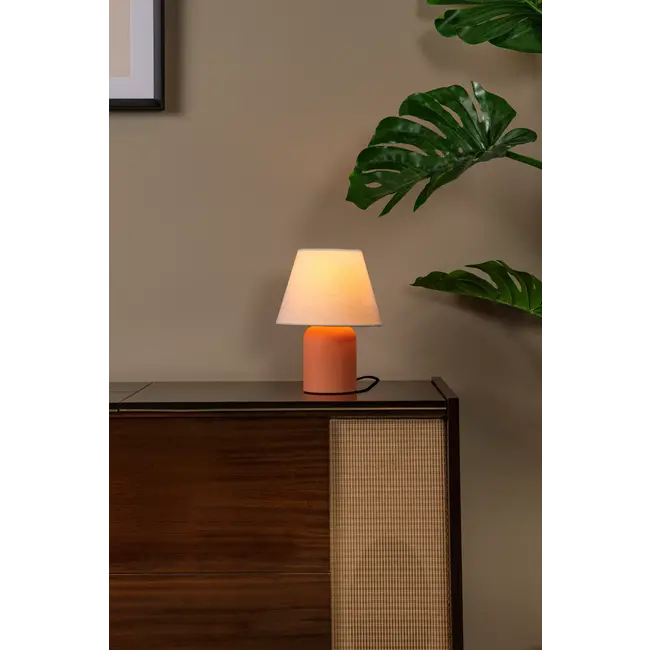 MACIA - Table lamp - 1xE14 - Terracotta - 06527/01/55