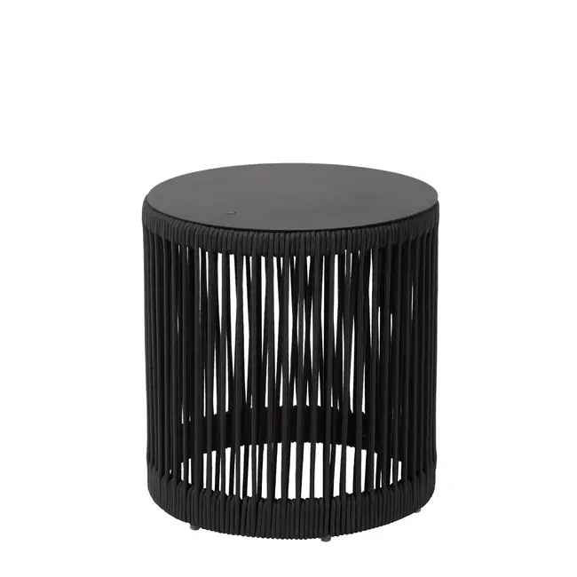 PINGI - Lampadaire Rechargeable Intérieur/Extérieur - Batterie/Piles - Ø 33,5 cm - LED 3 StepDim - 1x3W 3000K - IP44 - Noir - 06822/37/30
