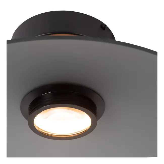 MENGA - Plafonnière - Ø 40 cm - LED Dimb. - 1x12W 2700K - Fumé - 25117/10/65