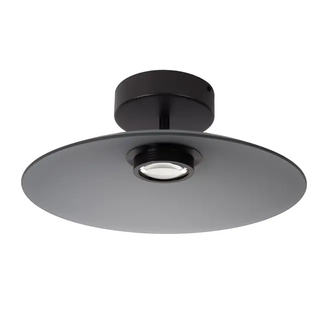 MENGA - Flush ceiling light - Ø 40 cm - LED Dim. - 1x12W 2700K - Smoke Grey - 25117/10/65