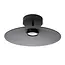 MENGA - Flush ceiling light - Ø 40 cm - LED Dim. - 1x12W 2700K - Smoke Grey - 25117/10/65