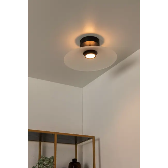 MENGA - Flush ceiling light - Ø 40 cm - LED Dim. - 1x10W 2700K - Opal - 25117/10/61