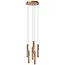 GRIFFITH - Hanglamp - Ø 38 cm - LED Dimb. - 6x7,6W 2700K/4000K - Brons - 24403/42/04