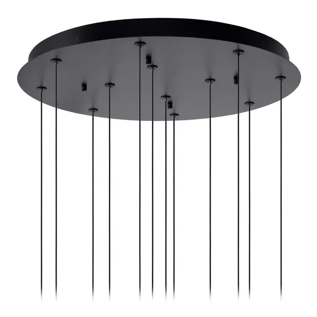 GISELA - Hanglamp - Ø 61 cm - LED Dimb. - 12x3,6W 2700K - Transparant - 13494/44/60