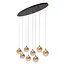 GISELA - Pendant light - LED Dim. - 8x3,9W 2700K - Amber - 13494/29/62