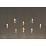 GISELA - Hanglamp - LED Dimb. - 8x3,9W 2700K - Transparant - 13494/29/60