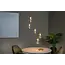 GISELA - Hanglamp - Ø 48 cm - LED Dimb. - 5x3,8W 2700K - Transparant - 13494/18/60