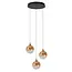 GISELA - Pendant light - Ø 36 cm - LED Dim. - 3x3,6W 2700K - Amber - 13494/11/62
