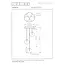 GISELA - Suspension - Ø 36 cm - LED Dim. - 3x3,6W 2700K - Transparent - 13494/11/60