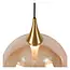 GISELA - Hanging lamp - Ø 16 cm - LED Dimming. - 1x5W 2700K - Amber - 13494/04/62