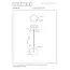 GISELA - Hanging lamp - Ø 16 cm - LED Dimming. - 1x5W 2700K - Amber - 13494/04/62