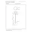 GISELA - Pendant light - Ø 16 cm - LED Dim. - 1x5W 2700K - Transparant - 13494/04/60