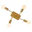 LESTER - Plafonnier - 4xE27 - Or Mat / Laiton - 21118/04/02