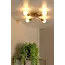 LESTER - Flush ceiling light - 4xE27 - Matt Gold / Brass - 21118/04/02