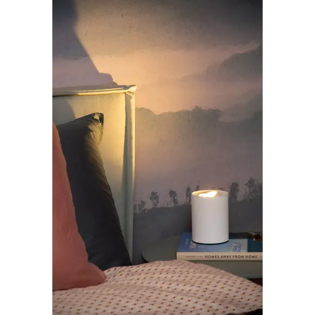 TUBE - Tafellamp - Ø 9,6 cm - LED Dimb. - GU10 - 1x5W 2600K/2800K - 3 StepDim - Wit - 22552/05/31