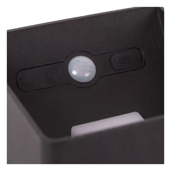 VERTIGO - Rechargeable Wall light Indoor/Outdoor - Battery pack/batteries - LED Dim. - 1x6W 2700K - IP54 - Motion & Day/Night Sensor - Black - 27250/06/30