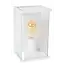 CLAIRE - Wandlamp Binnen/Buiten - 1xE27 - IP54 - Wit - 27883/01/31