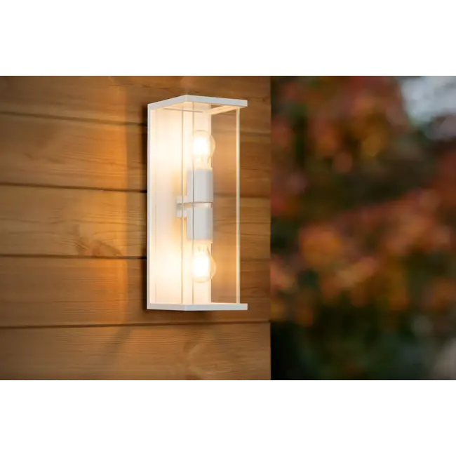 CLAIRE - Wall light Indoor/Outdoor - 2xE27 - IP54 - White - 27883/02/31