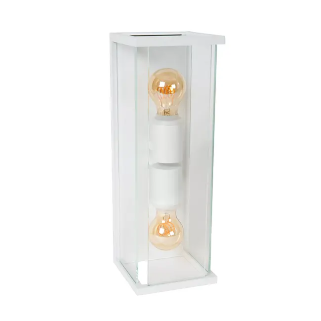 CLAIRE - Applique murale Intérieur/Extérieur - 2xE27 - IP54 - Blanc - 27883/02/31