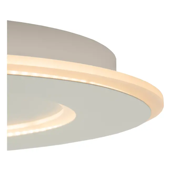 AXELLE - Plafonnière - Ø 39,6 cm - LED Dimb. - 1x24W 2700K - 3 StepDim - Wit - 44110/24/31