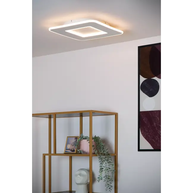 AXELLE - Plafonnière - LED Dimb. - 1x24W 2700K - 3 StepDim - Wit - 44111/24/31