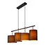 MAYA - Hanglamp - 4xE27 - Zwart - 45409/04/30