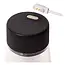 LORALI - Oplaadbare Tafellamp Binnen/Buiten - Accu/Batterij - Ø 7,7 cm - LED Dimb. - IP44 - Zwart - 45500/01/30