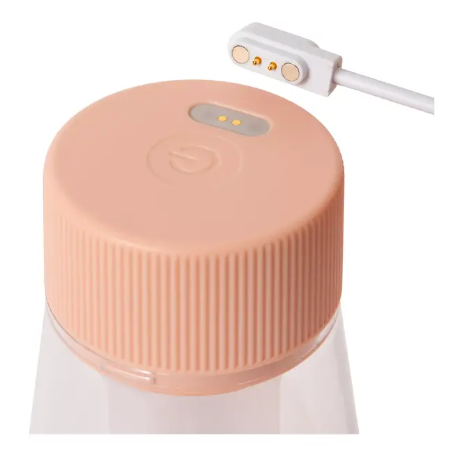 LORALI - Lampe de table Intérieur/Extérieur Rechargeable - Batterie/Piles - Ø 7,7 cm - LED Dim. - IP44 - Rose - 45500/01/66