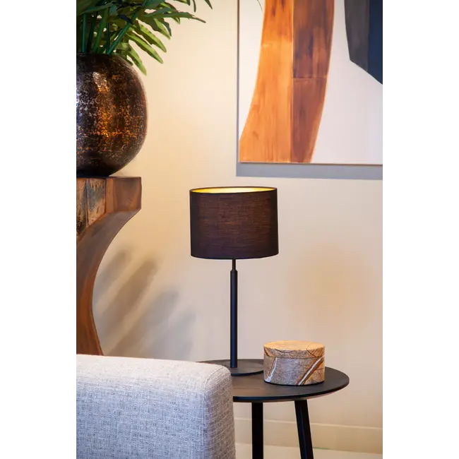 MAYA - Table lamp - Ø 26 cm - 1xE27 - Black - 45509/81/30