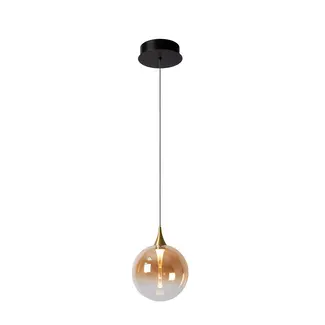 Lucide Premium GISELA - Hanging lamp - Ø 16 cm - LED Dimming. - 1x5W 2700K - Amber