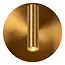 JOLIJN - Oplaadbare Bedlamp / Wandlamp - Accu/Batterij - Ø 10,2 cm - LED - 1x2W 3000K - Magnetisch - Mat Goud / Messing - 77288/03/02
