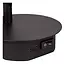 JOLIJN - Oplaadbare Bedlamp / Wandlamp - Accu/Batterij - Ø 10,2 cm - LED - 1x2W 3000K - Magnetisch - Zwart - 77288/03/30
