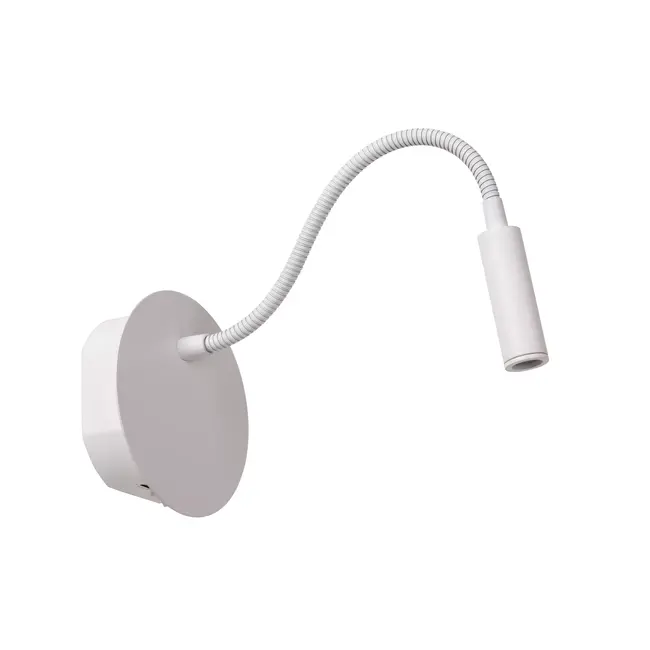 JOLIJN - Rechargeable Bedside lamp / Wall light - Battery pack/batteries - Ø 11 cm - LED - 1x2W 3000K - Magnetic - White - 77289/03/31